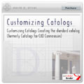Customizing Catalogs